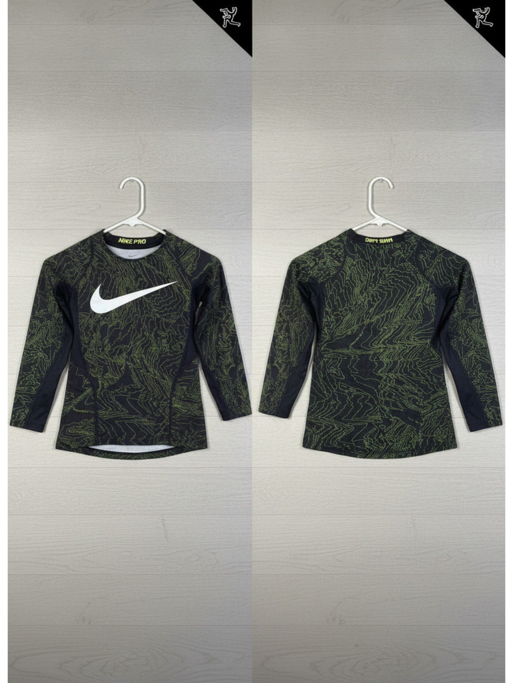 Nike Pro Dri-Fit Fitted Long Sleeve Athletic Shirt